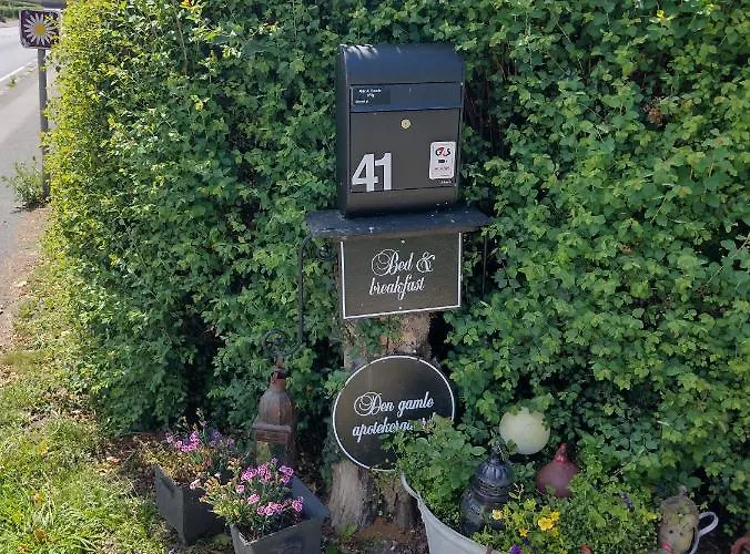 לינה וארוחת בוקר Den Gamle Apotekergaard Hong